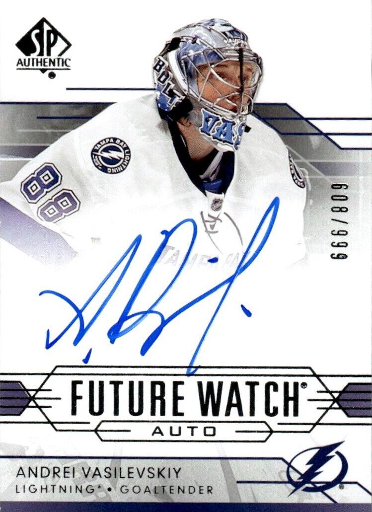 Andrei Vasilevskiy - 2014 SP Authentic Hockey