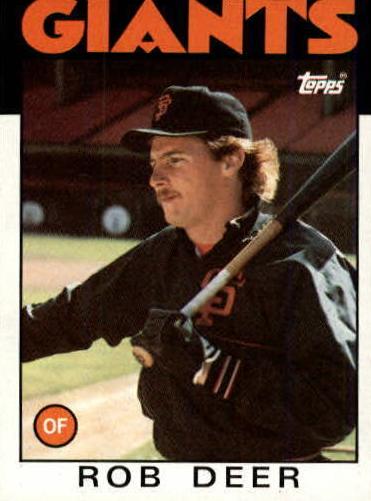 1986 Rob Deer #249