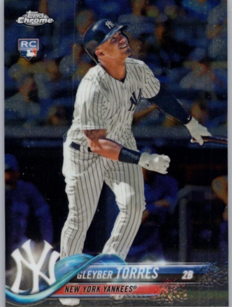 Gleyber Torres 2018 Topps Chrome Update Baseball