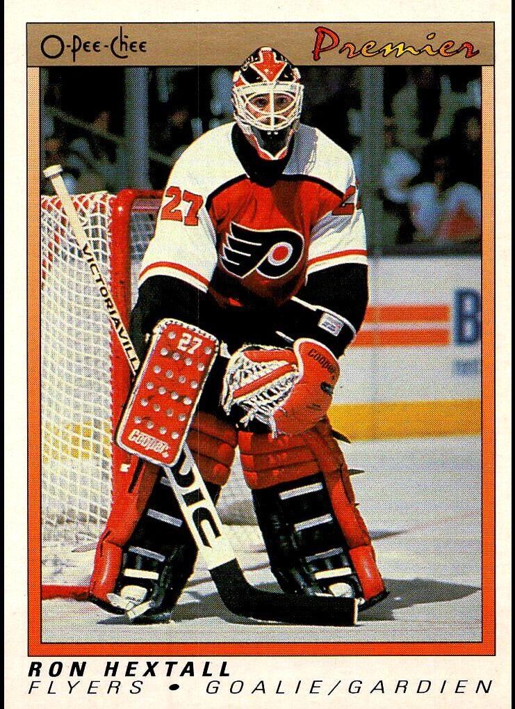 1990 O-Pee-Chee Premier Ron Hextall #41 card