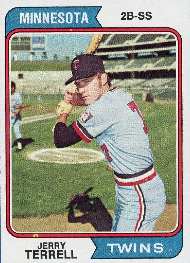 1974 Topps Jerry Terrell #481 card