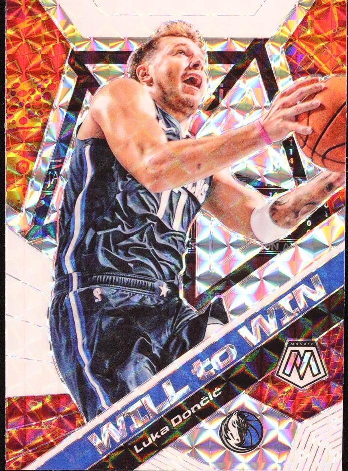 2019 Panini Mosaic Luka Doncic #13 card