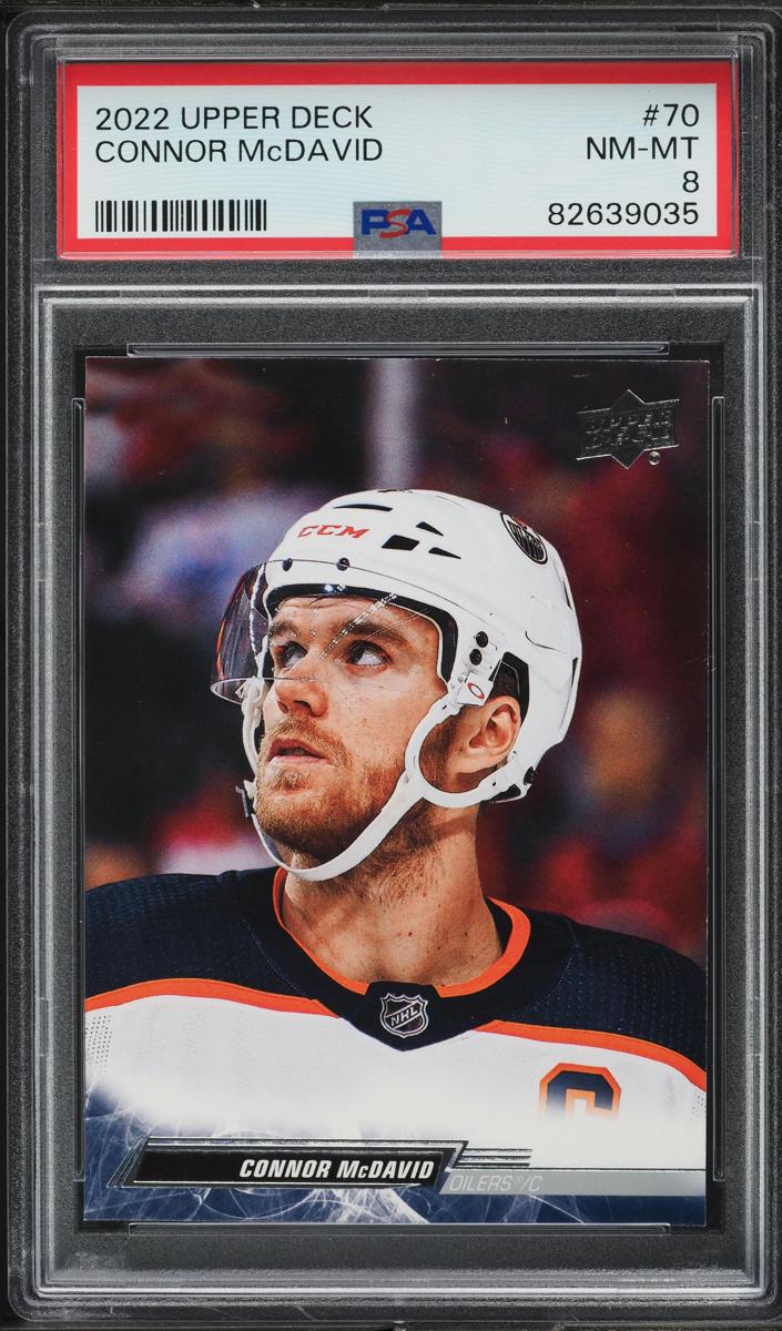 2022 Connor McDavid Upper Deck Hockey #70