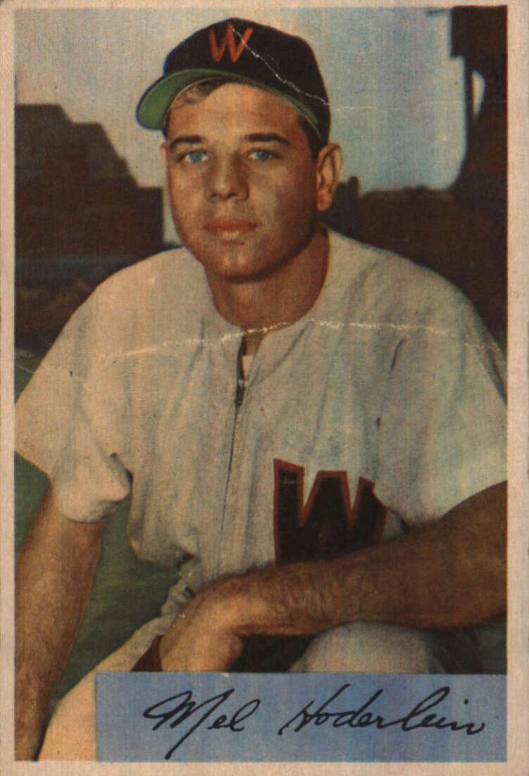 1954 Mel Hoderlein #120