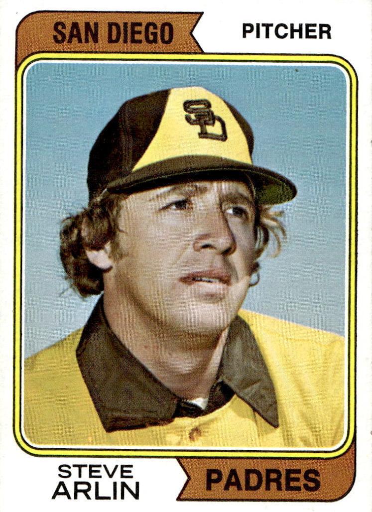 1974 Topps Steve Arlin #406 card