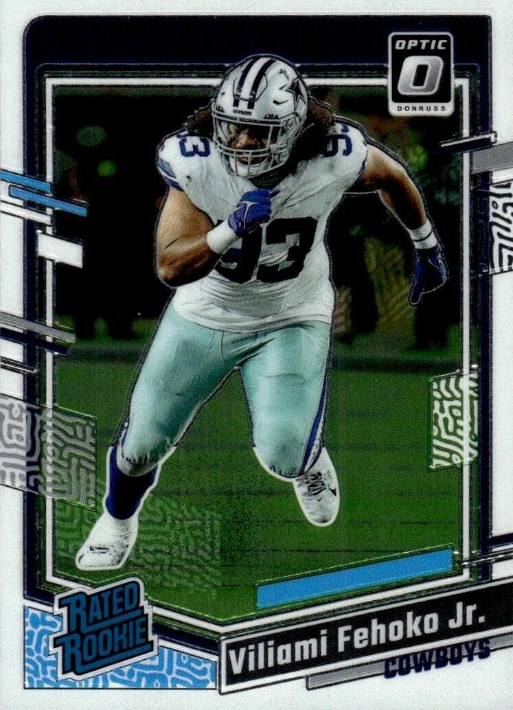 Viliami Fehoko Jr. 2023 Donruss Optic Football card