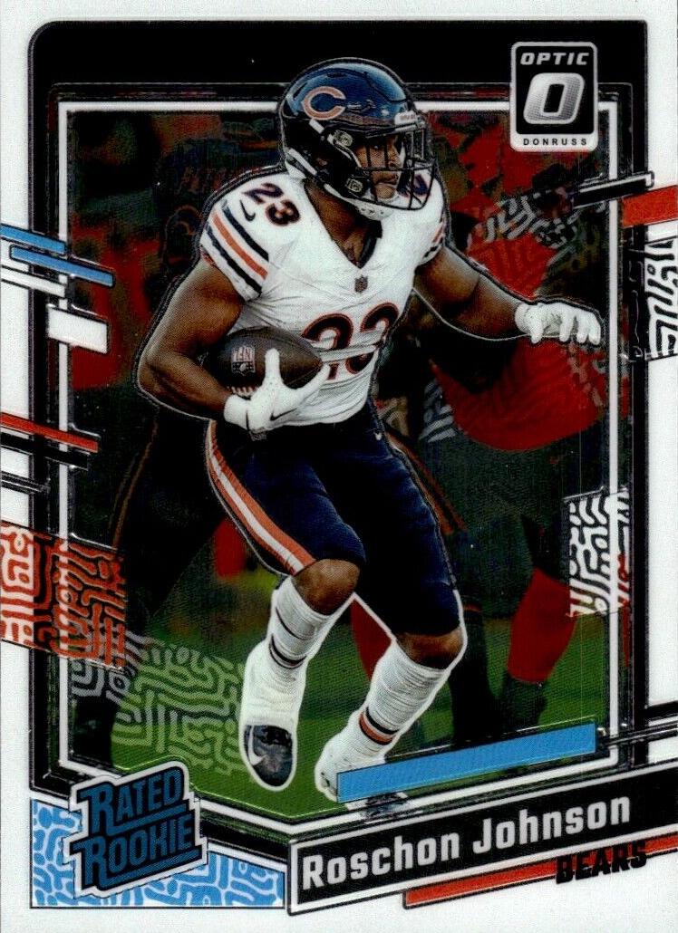 Roschon Johnson 2023 Donruss Optic Football card