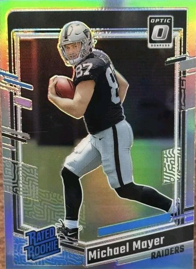 Michael Mayer 2023 Donruss Optic Football card