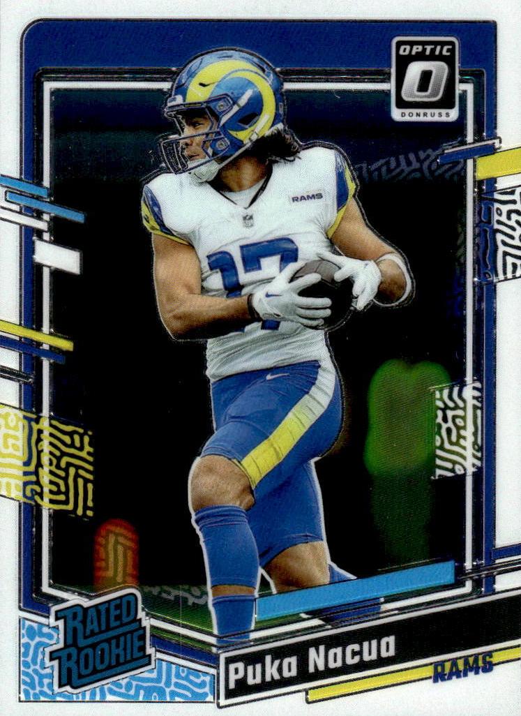 Puka Nacua 2023 Donruss Optic Football card