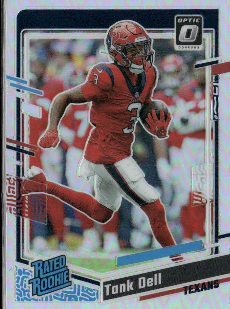 Tank Dell 2023 Donruss Optic Football card