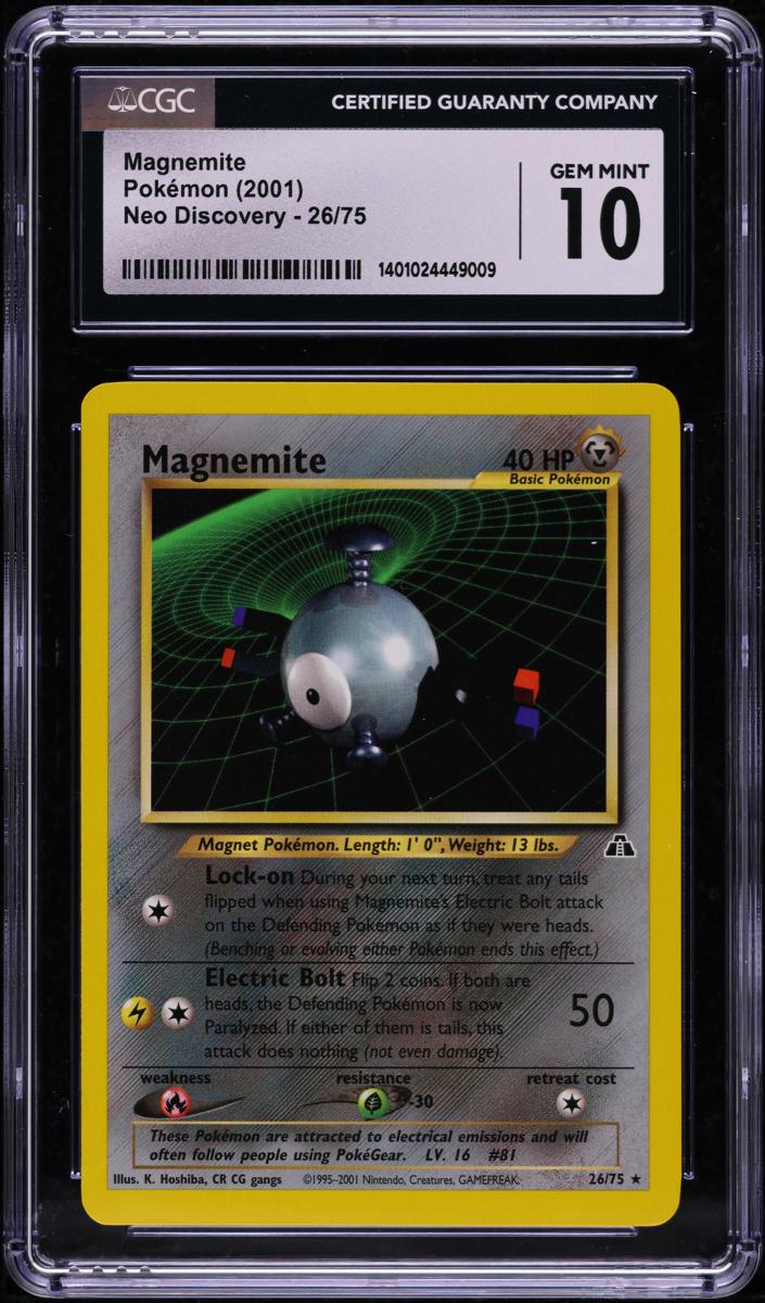 Magnemite 2001 Pokemon Neo Discovery