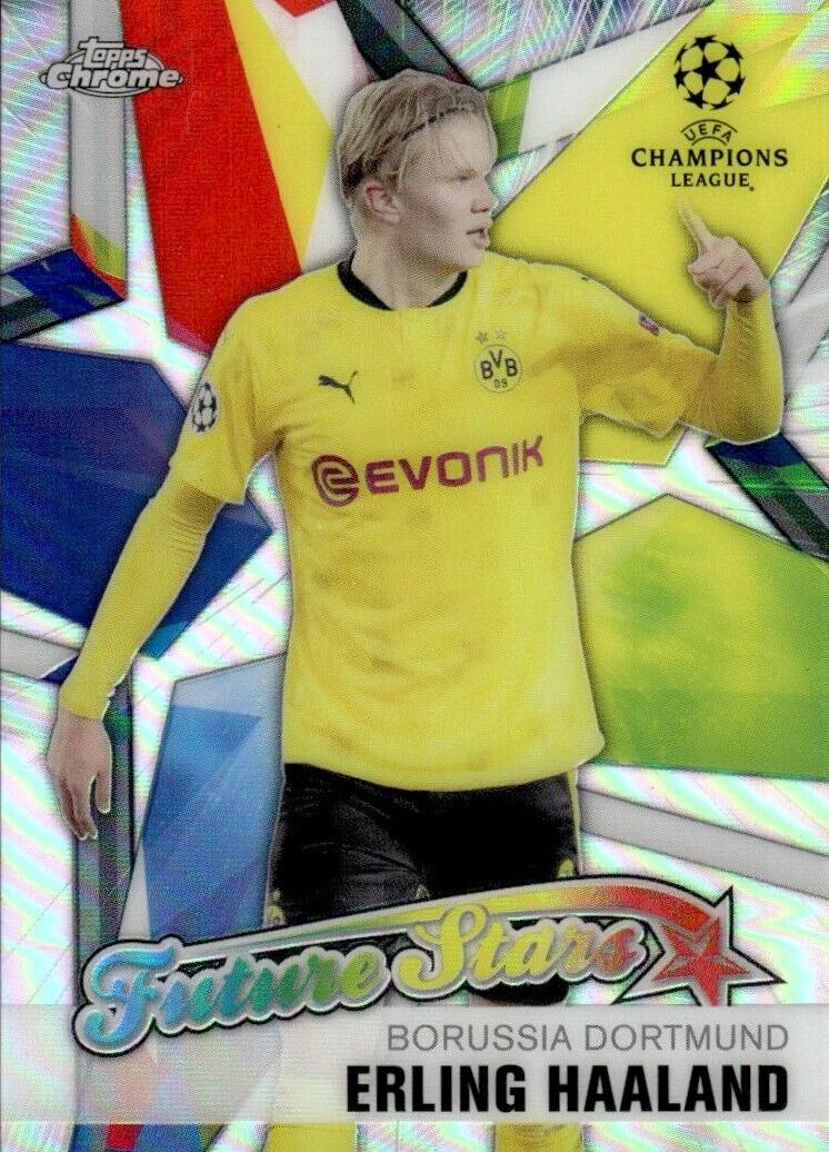 2020 Erling Haaland [Orange Refractor] #FS-EH