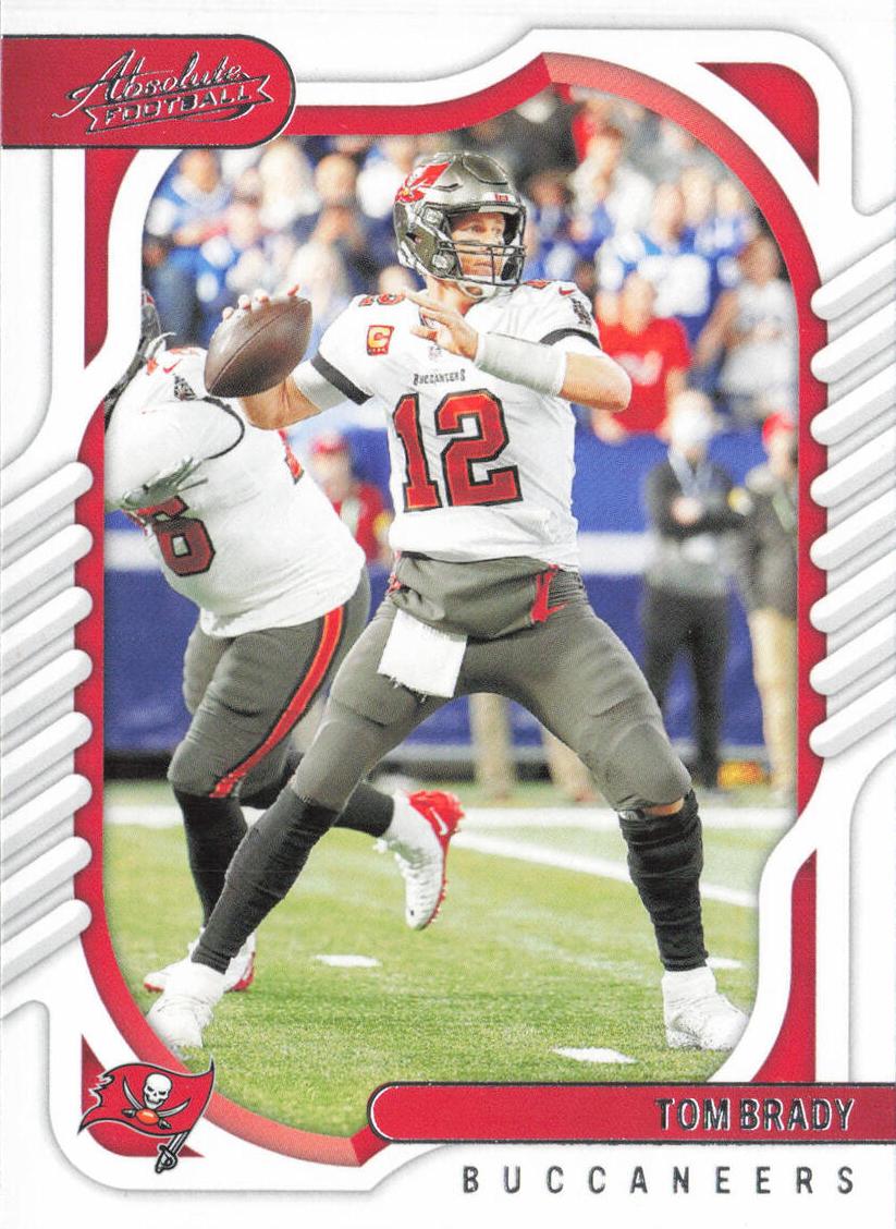 2022 Panini Absolute Tom Brady #78 card