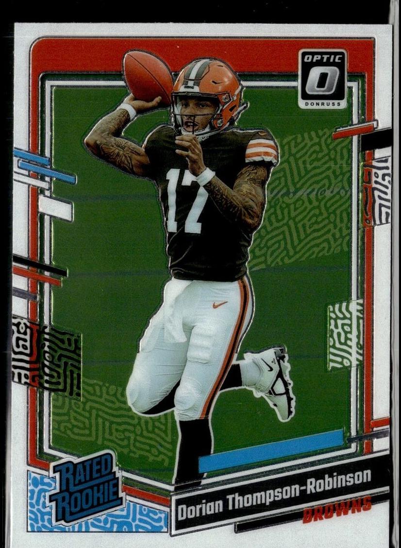 Dorian Thompson-Robinson 2023 Donruss Optic Football card