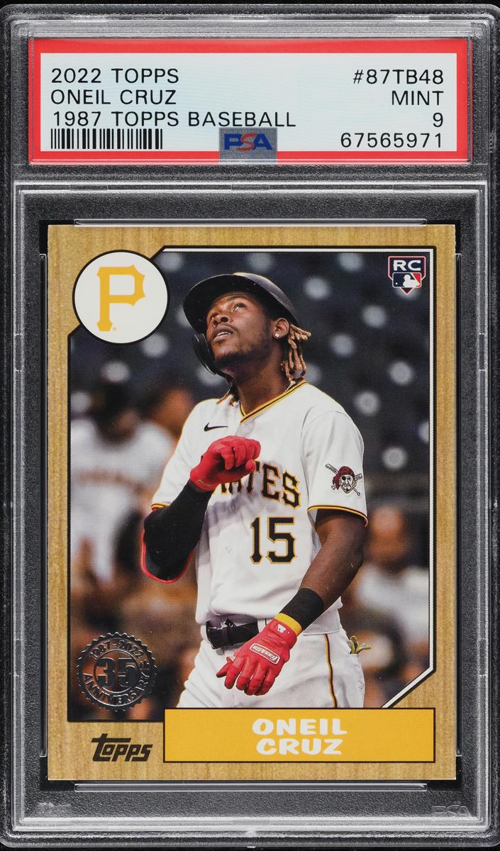 2022 Oneil Cruz Topps Baseball #87TB-48