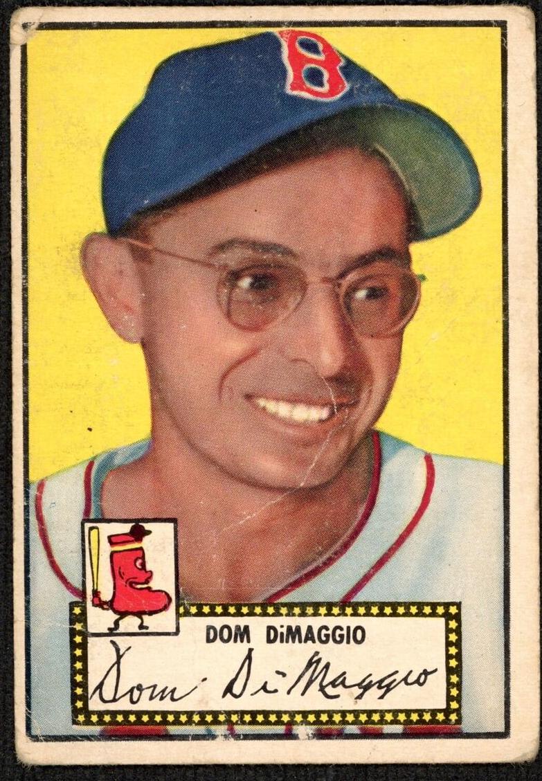 1952 Dom Dimaggio [Black Back] #22