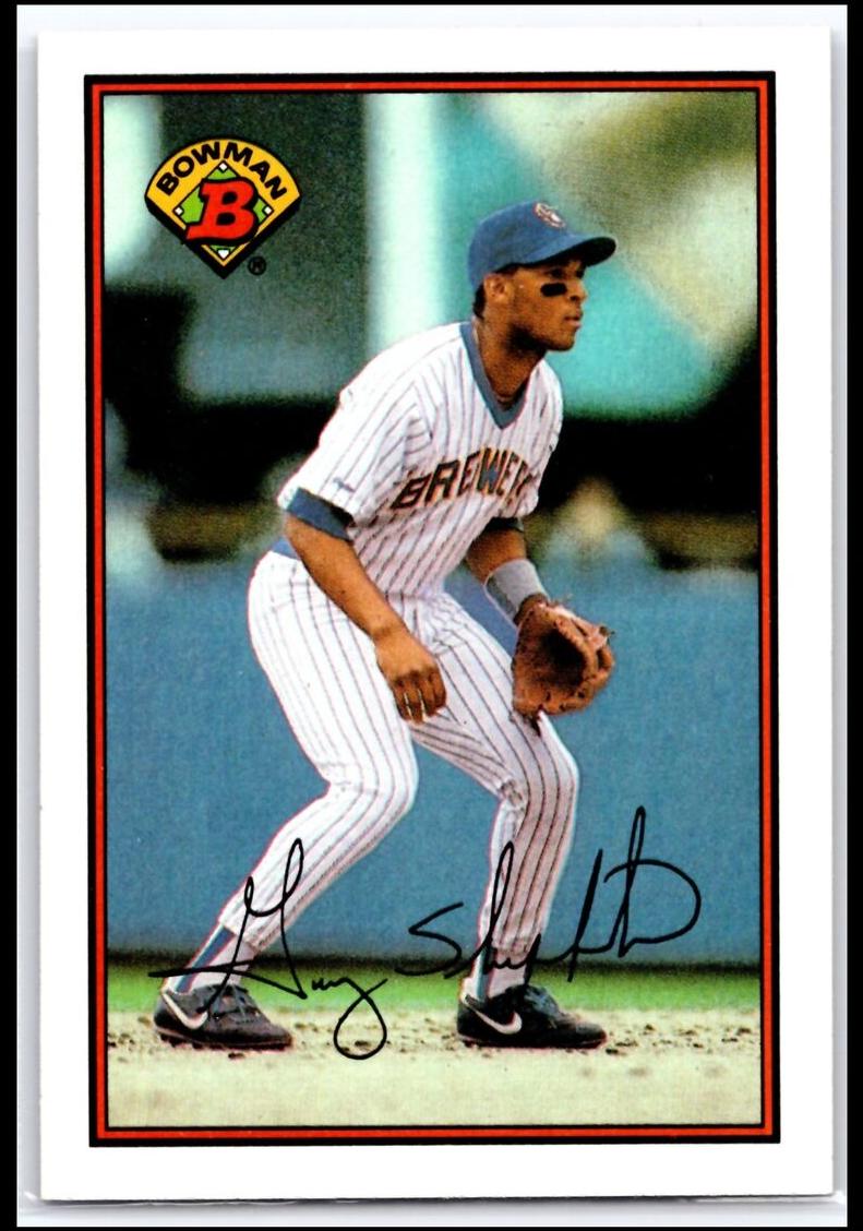 1989 Bowman Tiffany Gary Sheffield #142 card