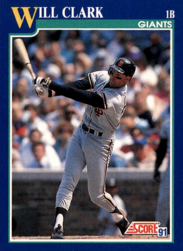 1991 Will Clark #7