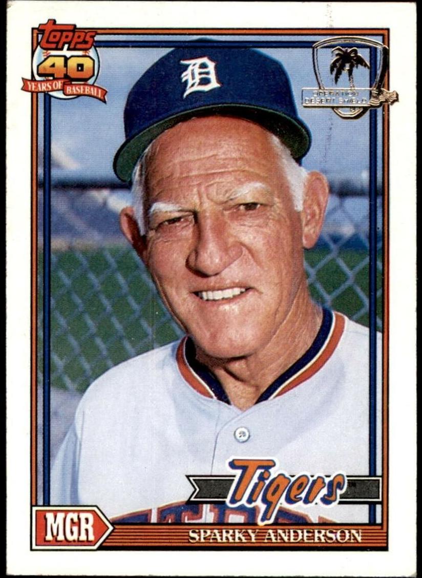 1991 Sparky Anderson #519