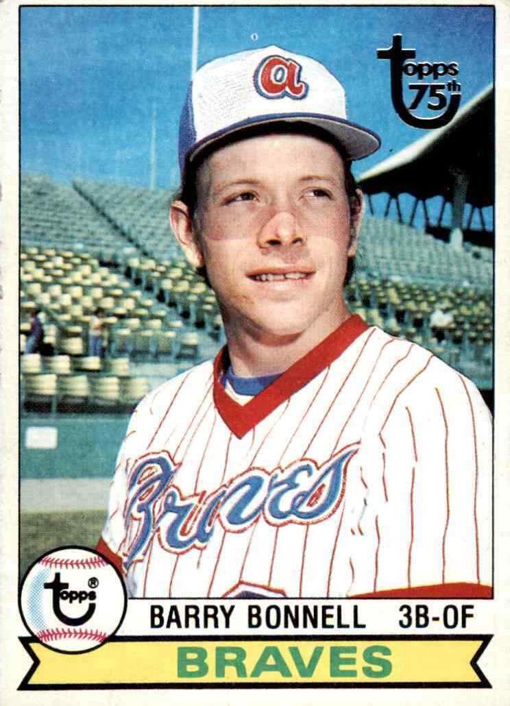 1979 Topps Barry Bonnell #496 card