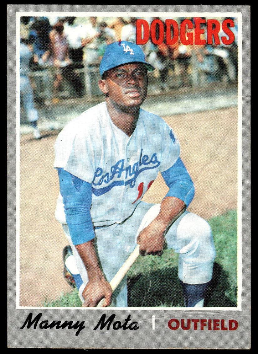 1970 Topps Manny Mota #157 card