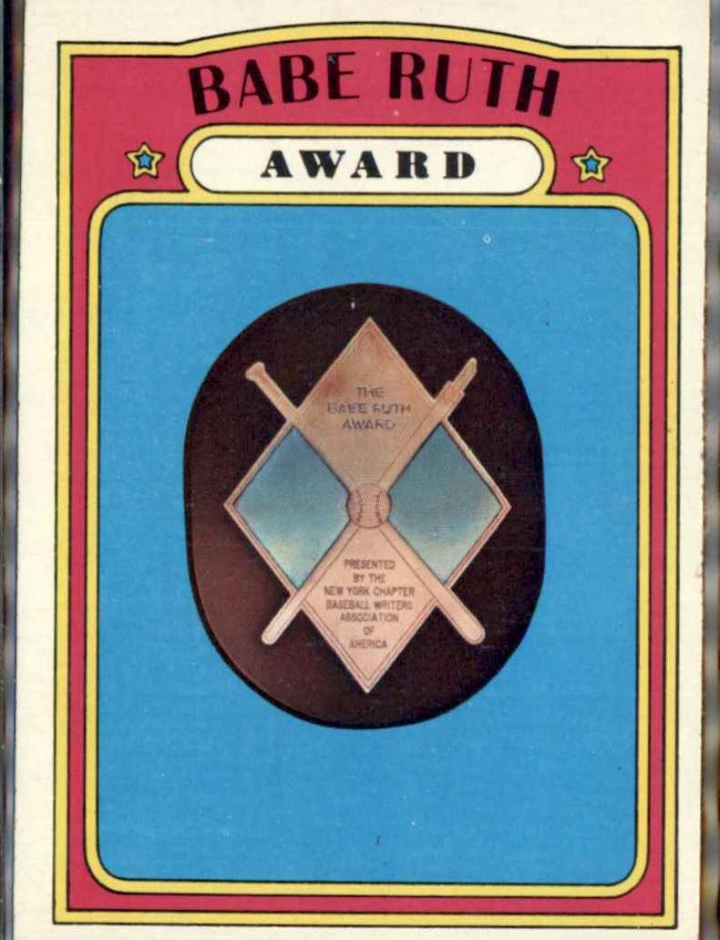 1972 Babe Ruth Award #626