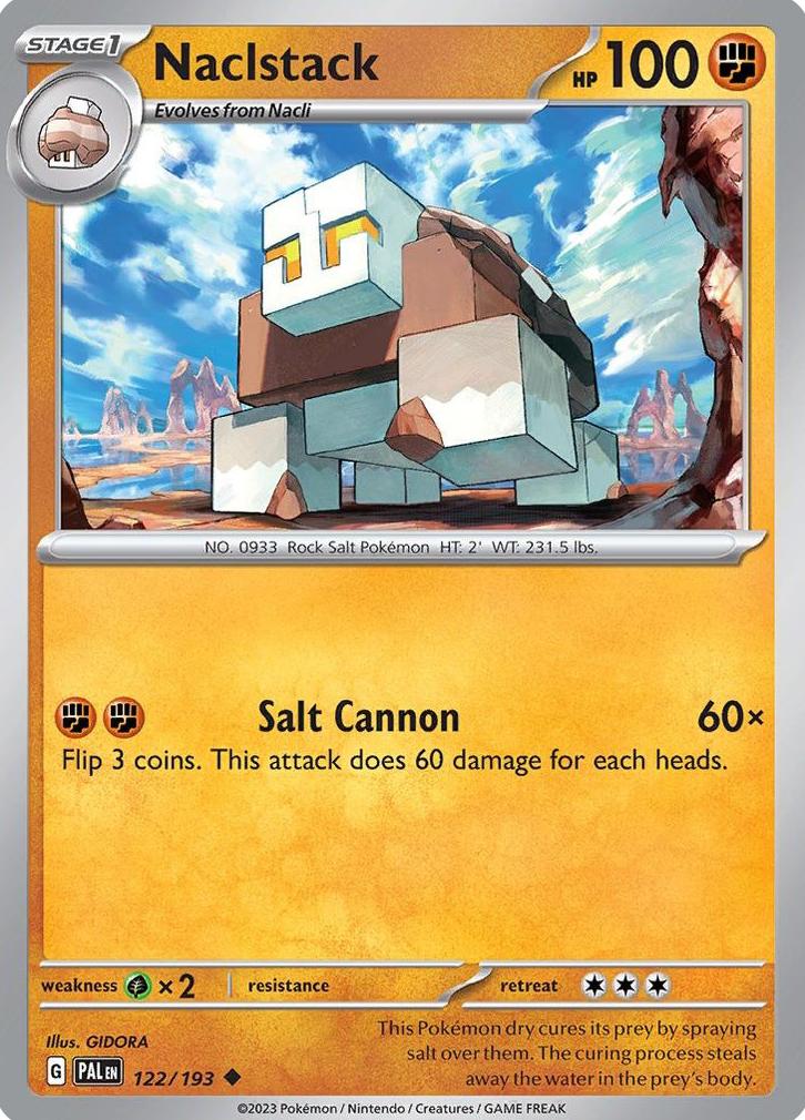 Naclstack 2023 Pokemon Scarlet & Violet Paldea Evolved