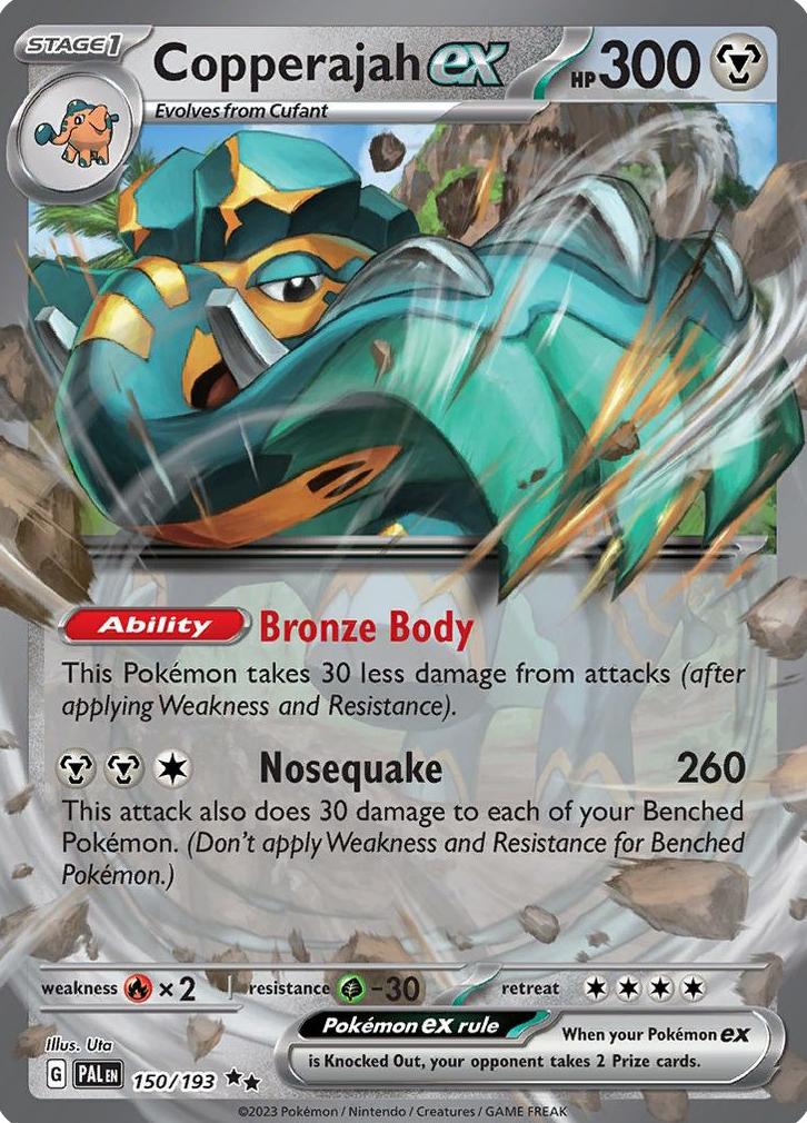 Copperajah EX 2023 Pokemon Scarlet & Violet Paldea Evolved