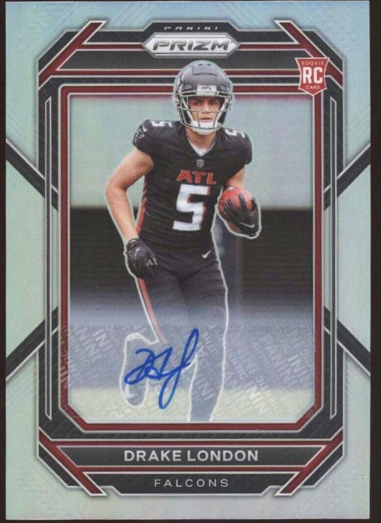 2022 Panini Prizm Drake London [Green] #308 card
