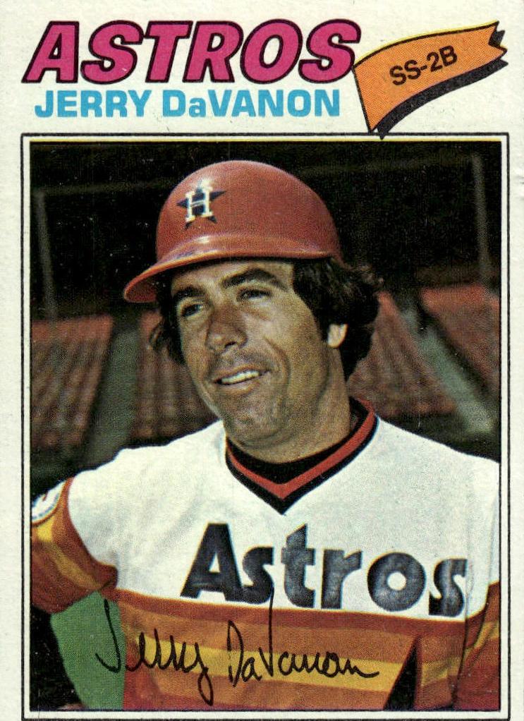 1977 Topps Jerry DaVanon #283 card
