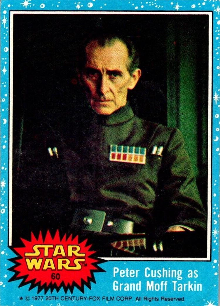1977 Grand Moff Tarkin #60