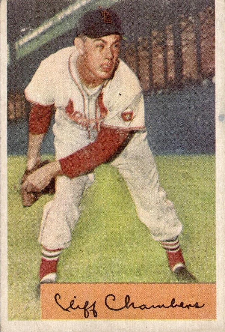 1954 Cliff Chambers #126