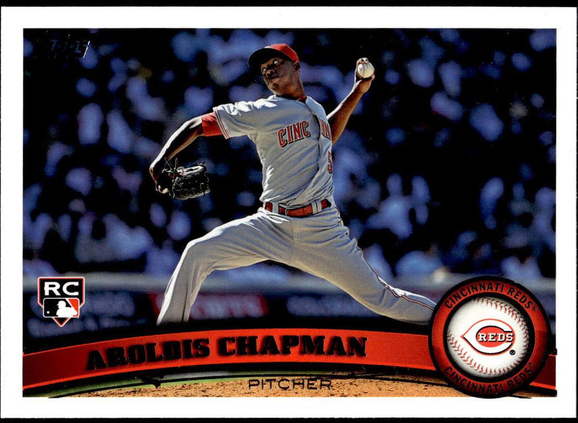 2011 Topps Aroldis Chapman #110 card