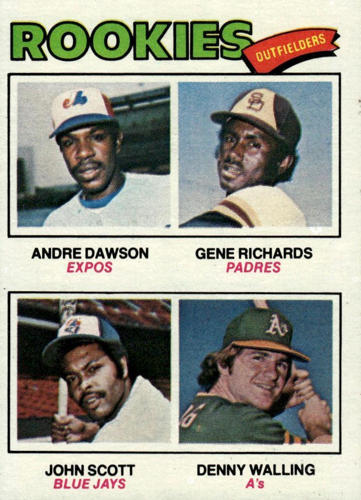 1977 Topps Andre Dawson #473 card