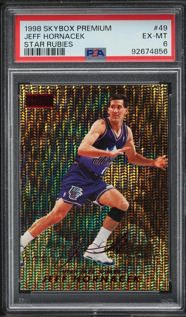 1998 Skybox Premium Jeff Hornacek #49 card