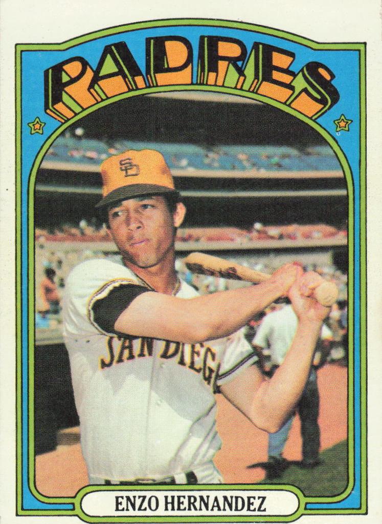 1972 Topps Enzo Hernandez #7 card