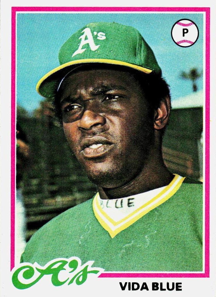 1978 Topps Vida Blue #680 card