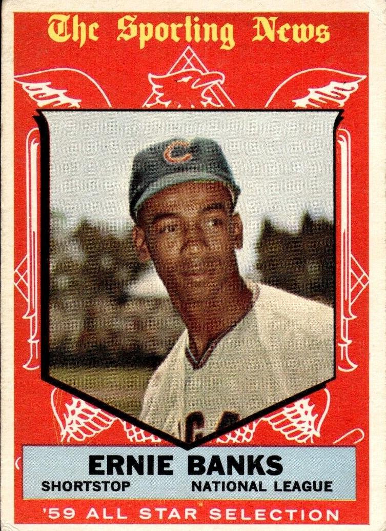 1959 Topps Ernie Banks #559 card