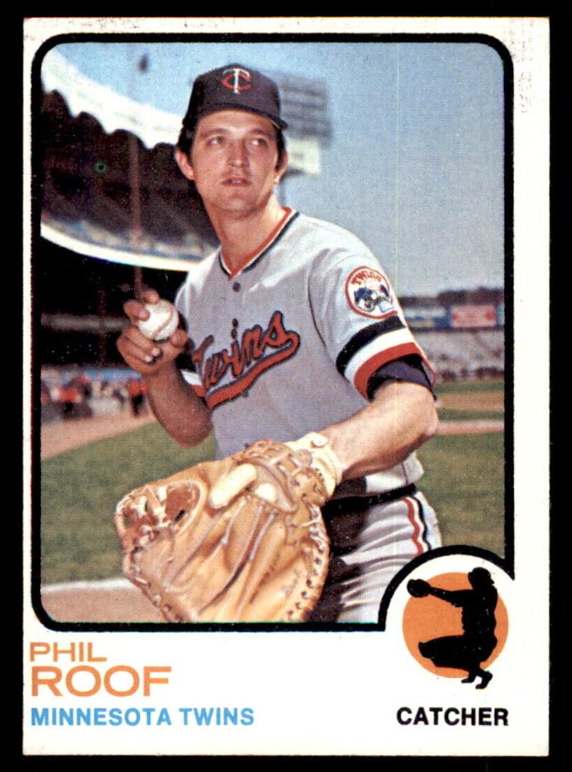 1973 Topps Phil Roof #598 card