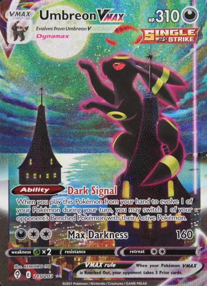 Umbreon VMAX Alt Art (Moonbreon)