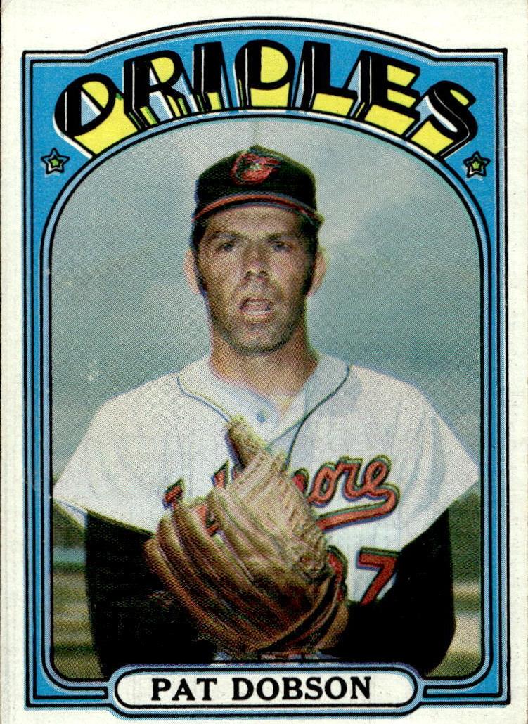 1972 Topps Pat Dobson #140 card