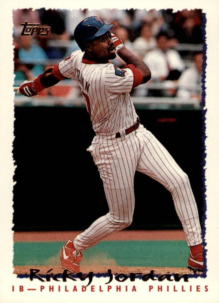 1995 Topps Ricky Jordan #269 card