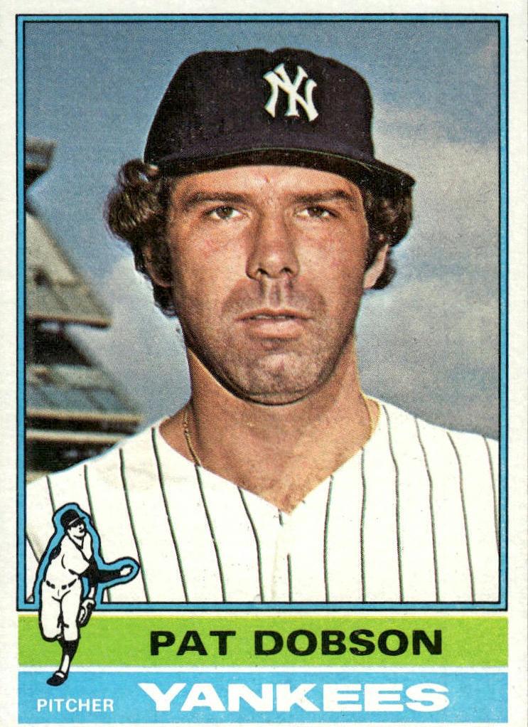 1976 Topps Pat Dobson #296 card