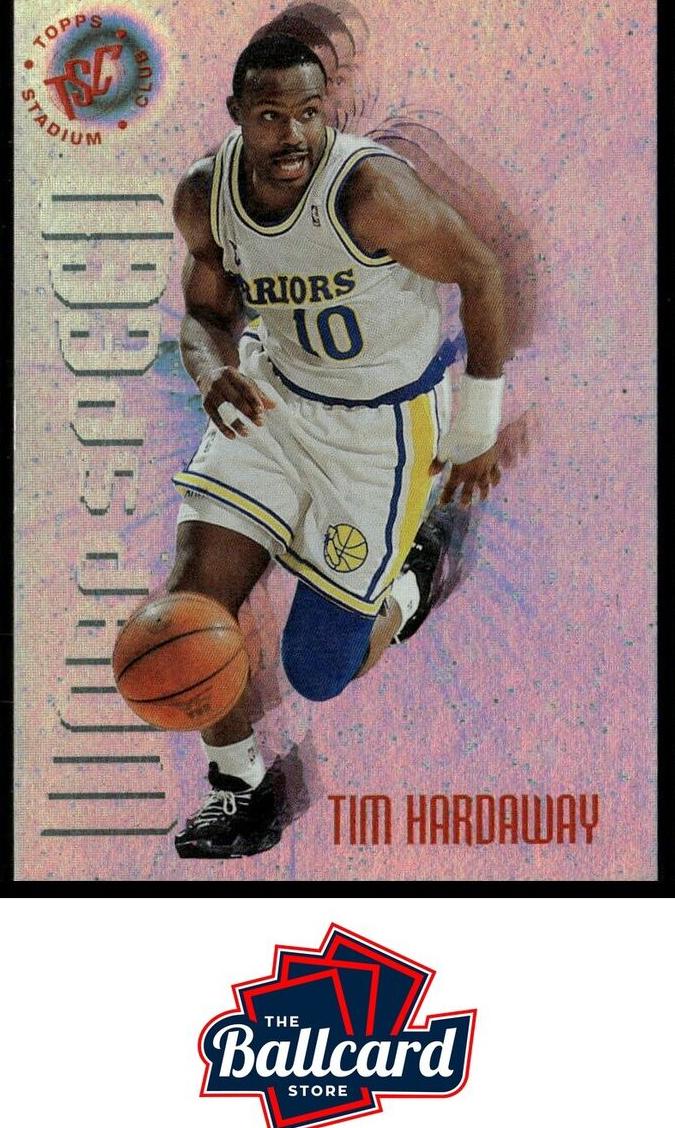 1995 Stadium Club Warp Speed Tim Hardaway #WS6 card