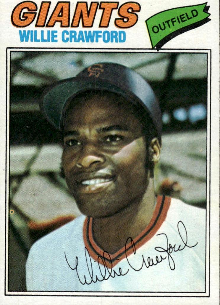 1977 Willie Crawford #642