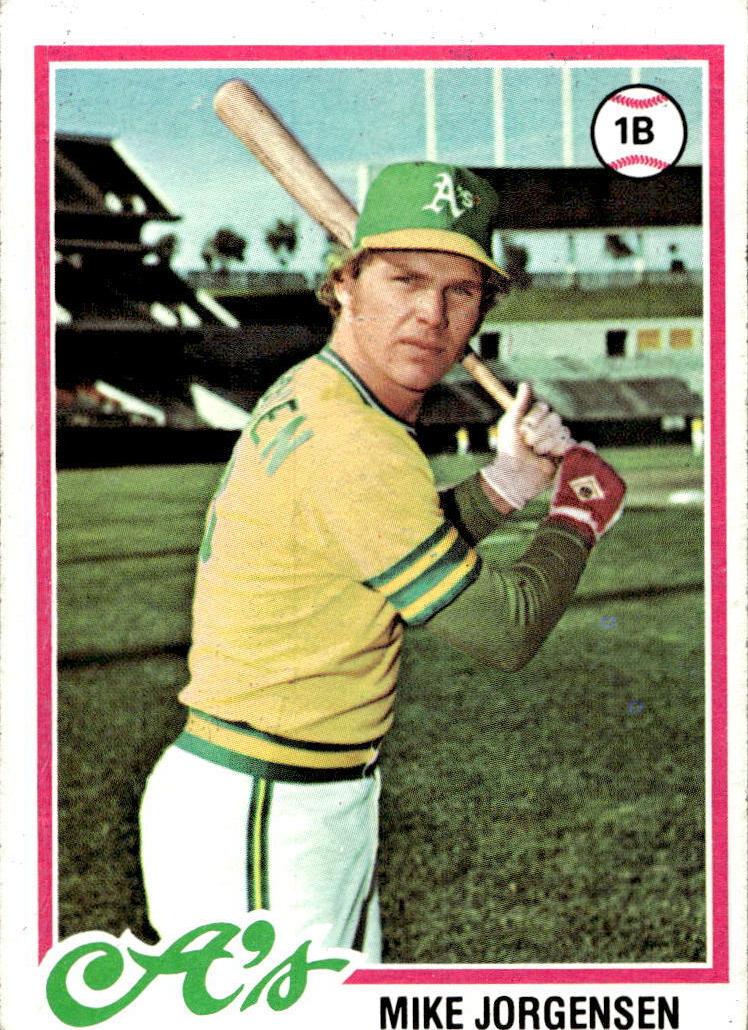1978 Topps Mike Jorgensen #406 card