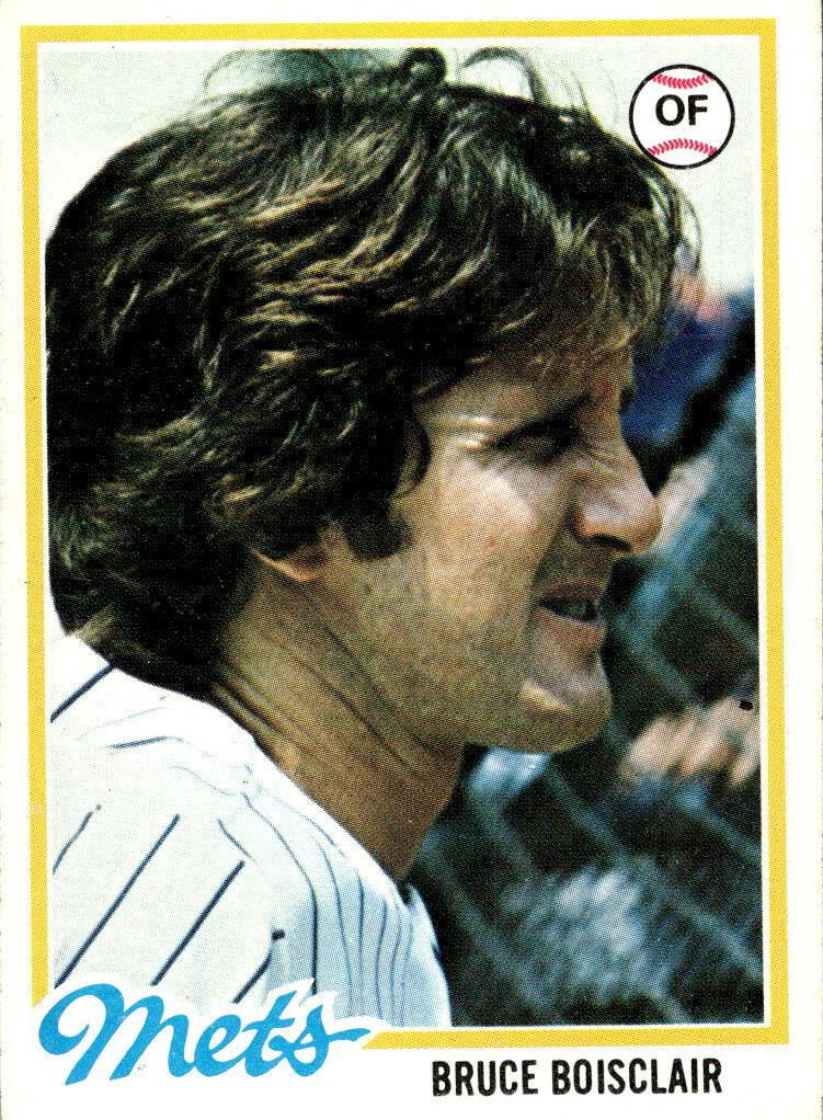 1978 Topps Bruce Boisclair #277 card