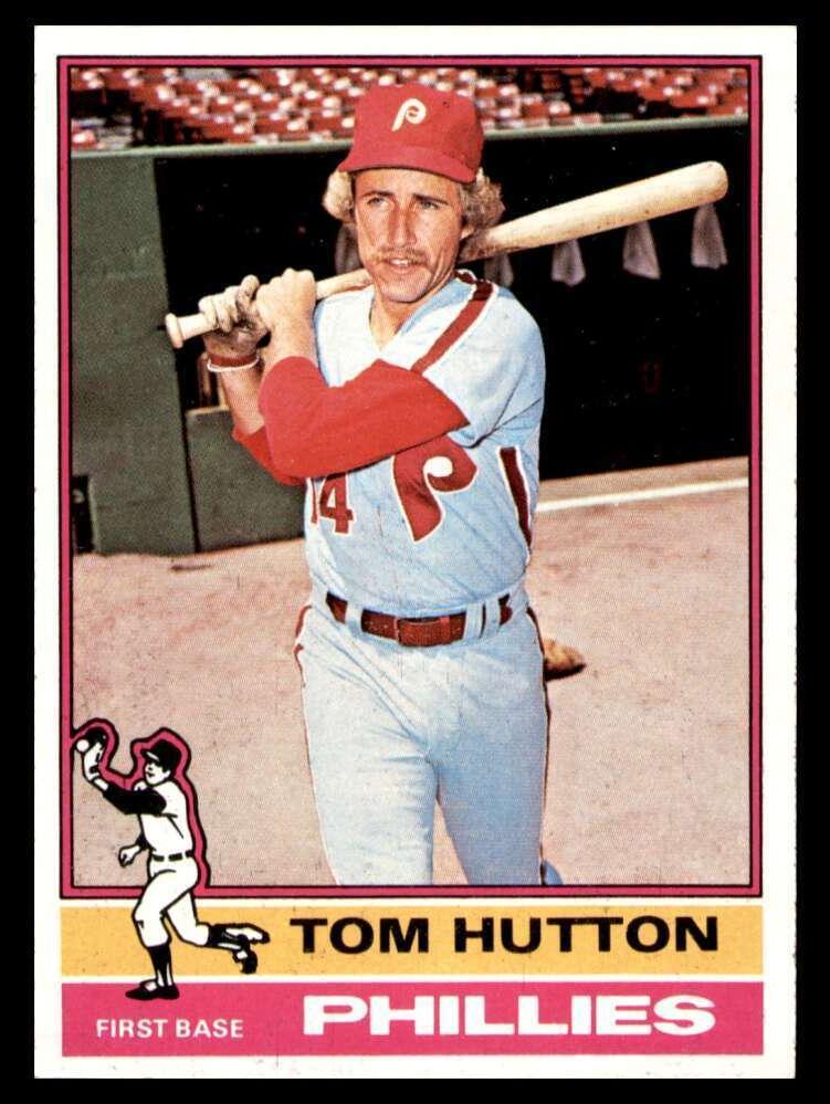 1976 Topps Tom Hutton #91 card