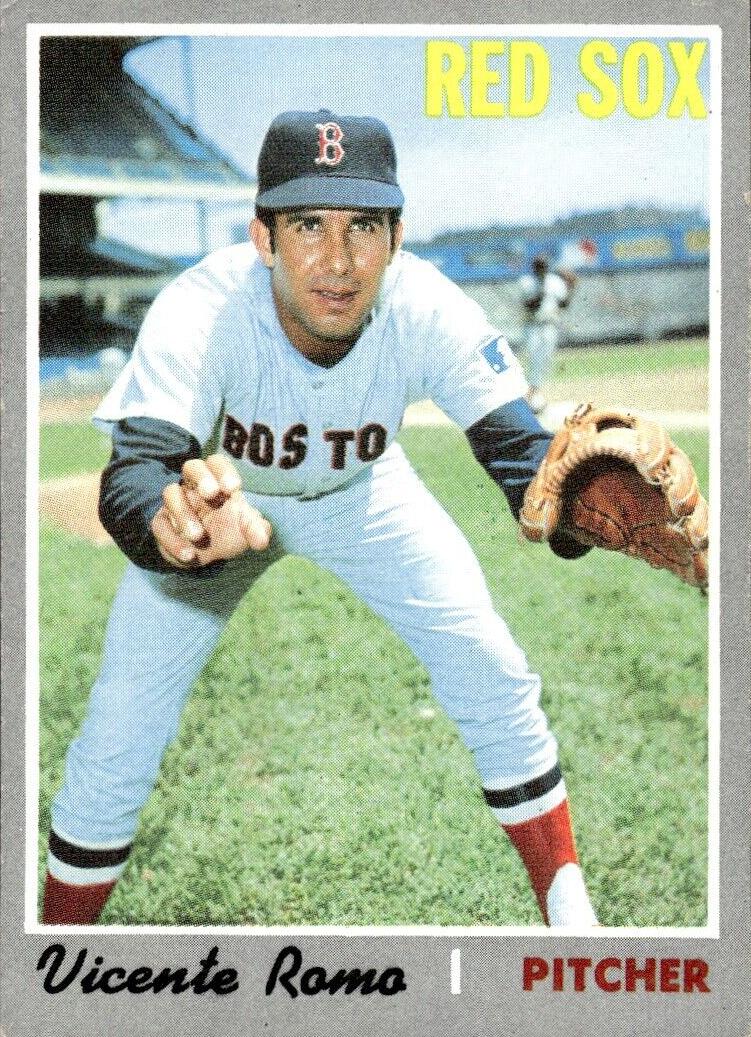 1970 Topps Vicente Romo #191 card