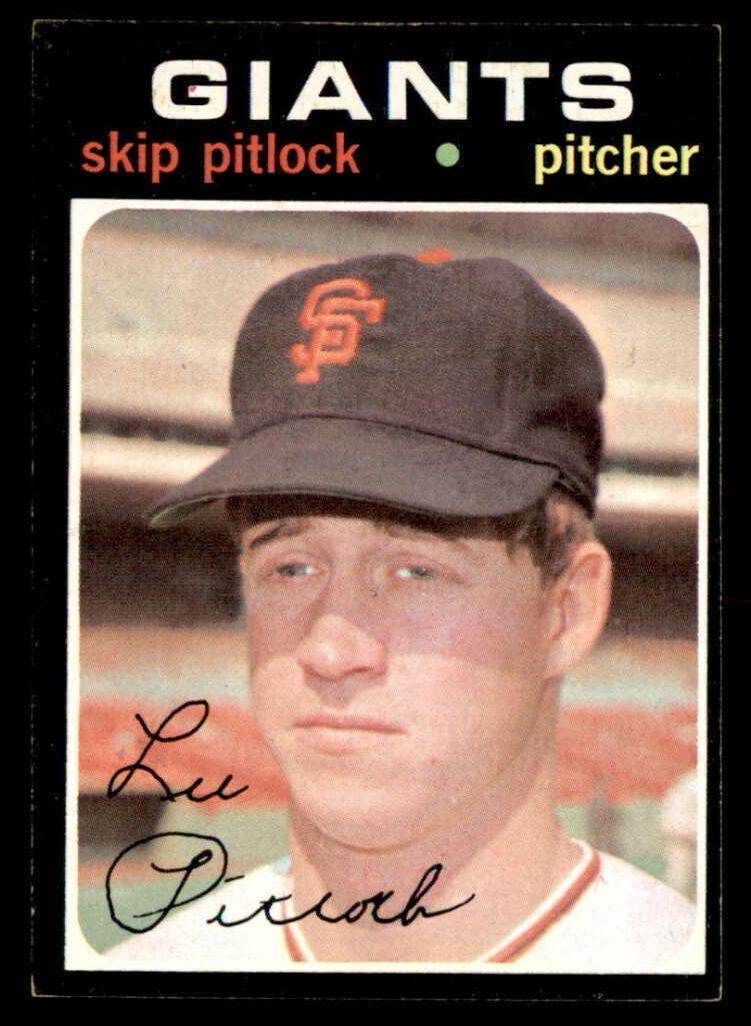 1971 Topps Skip Pitlock #19 card